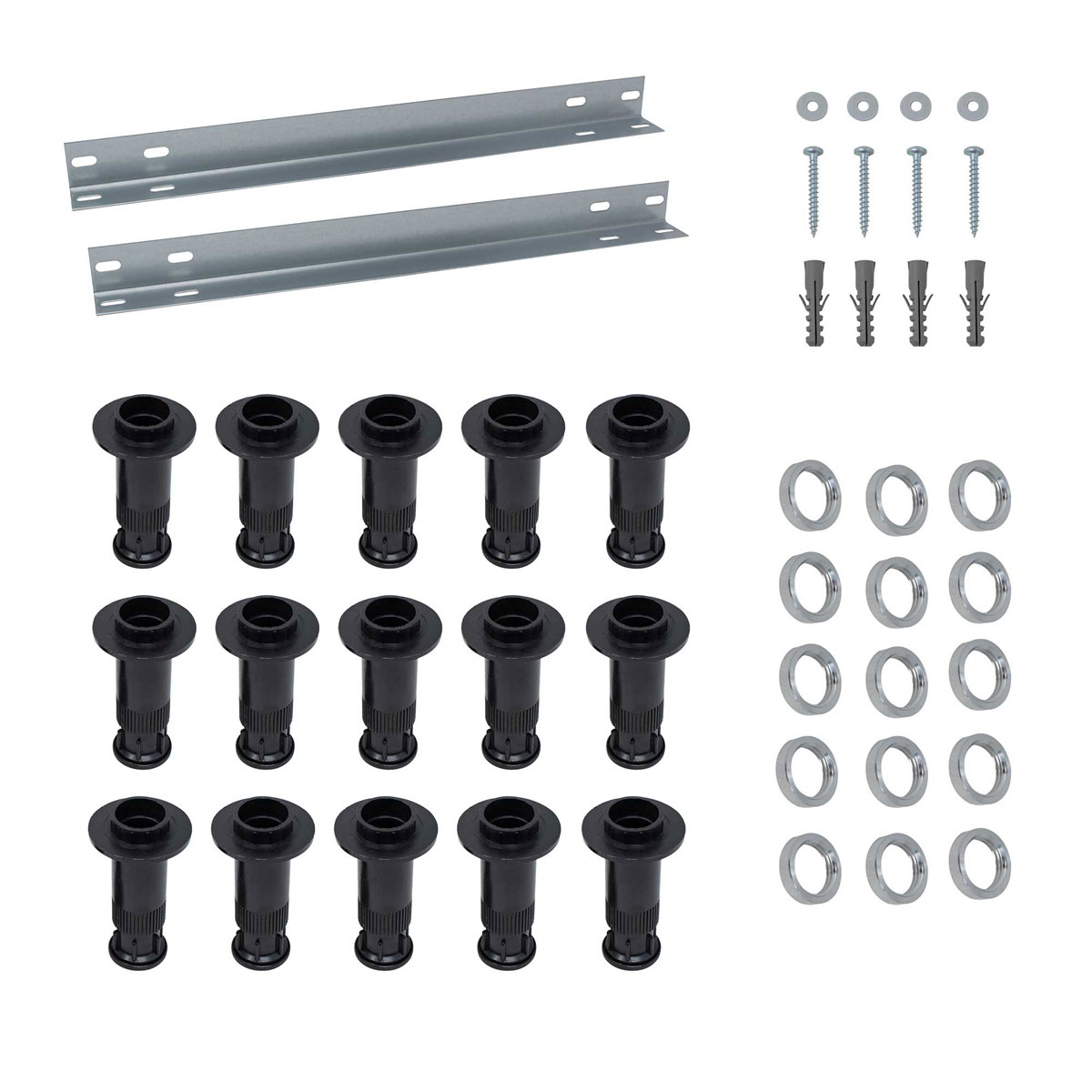 Breuer  QUICK72 Wannenfüße-Set 2 für Lite Line 15 Stützfüße Bild 1