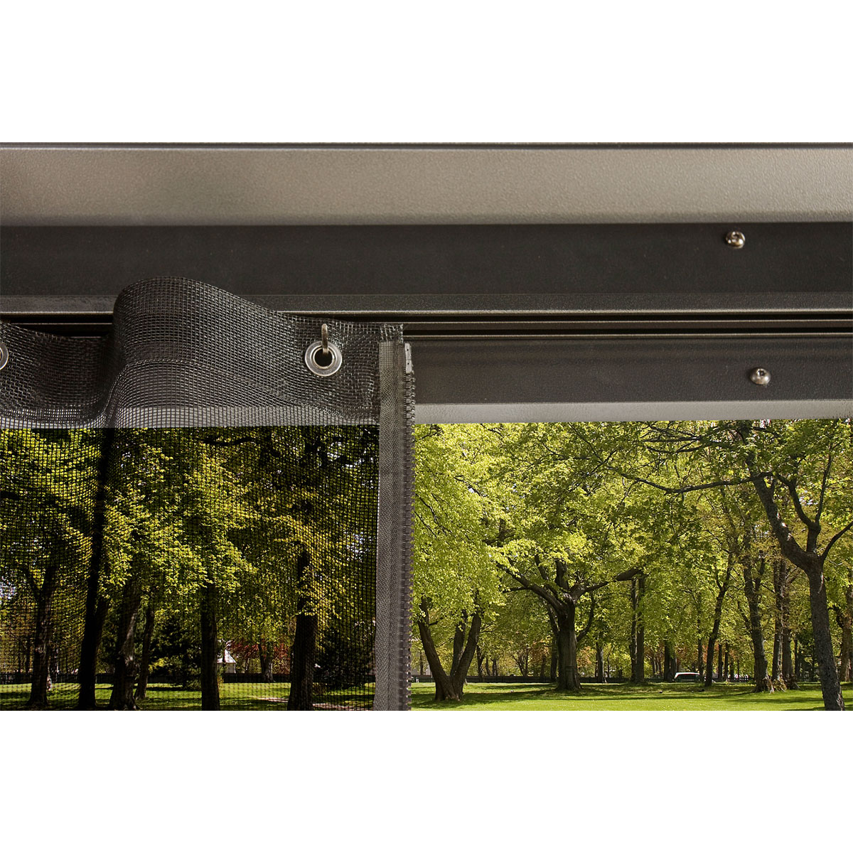 Sojag Pavillon Messina 1216 inkl. Moskitonetz 363x483x307,1cm Anthrazit Bild 7