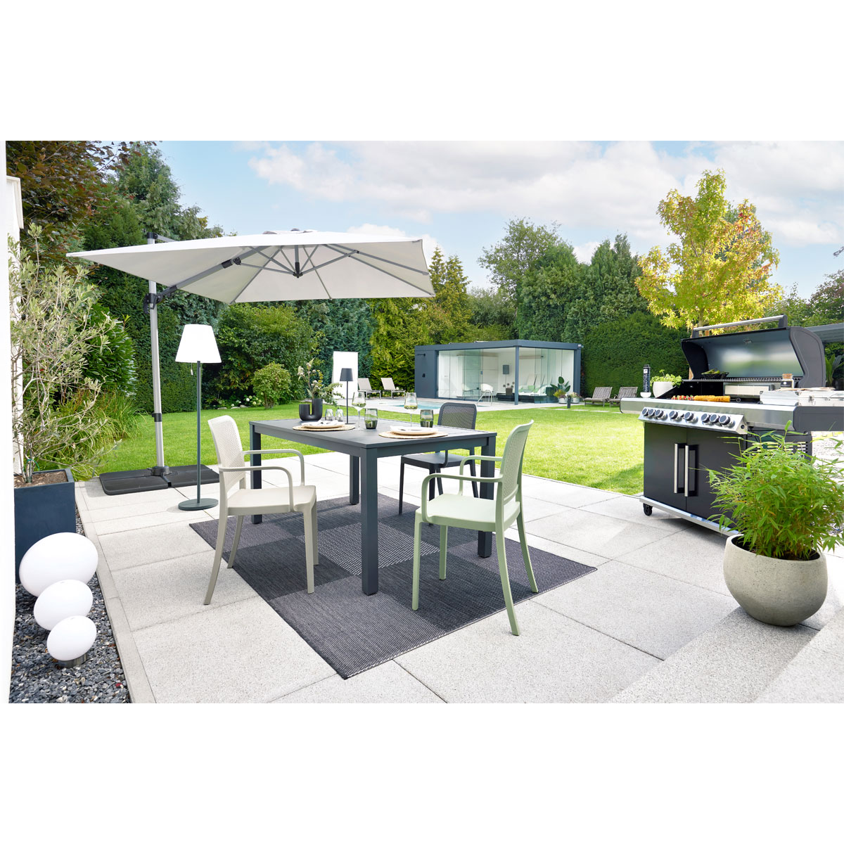 Haveson Stapelsessel Colours anthrazit Bild 5