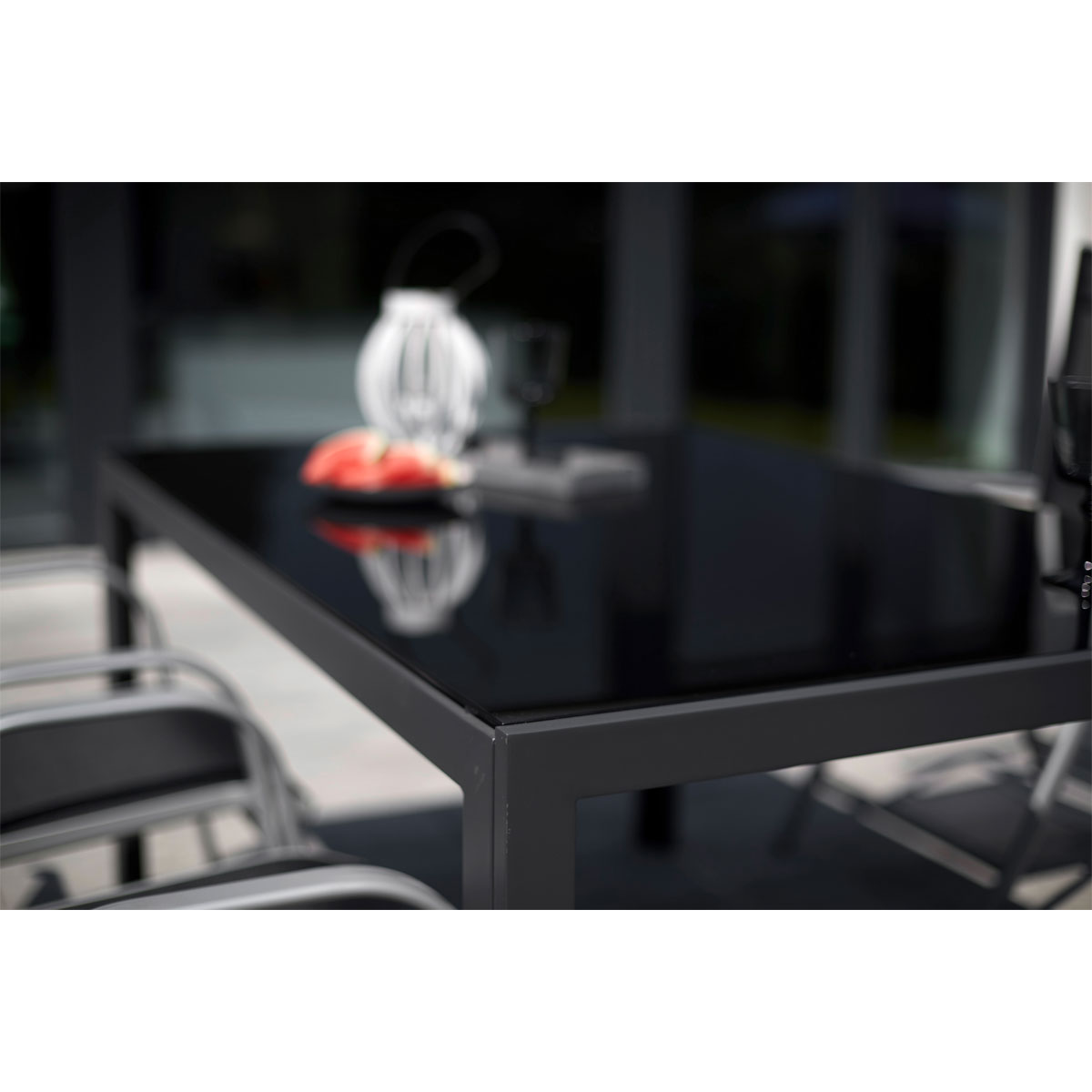 Haveson Gartentisch Smart silber/grau Bild 3