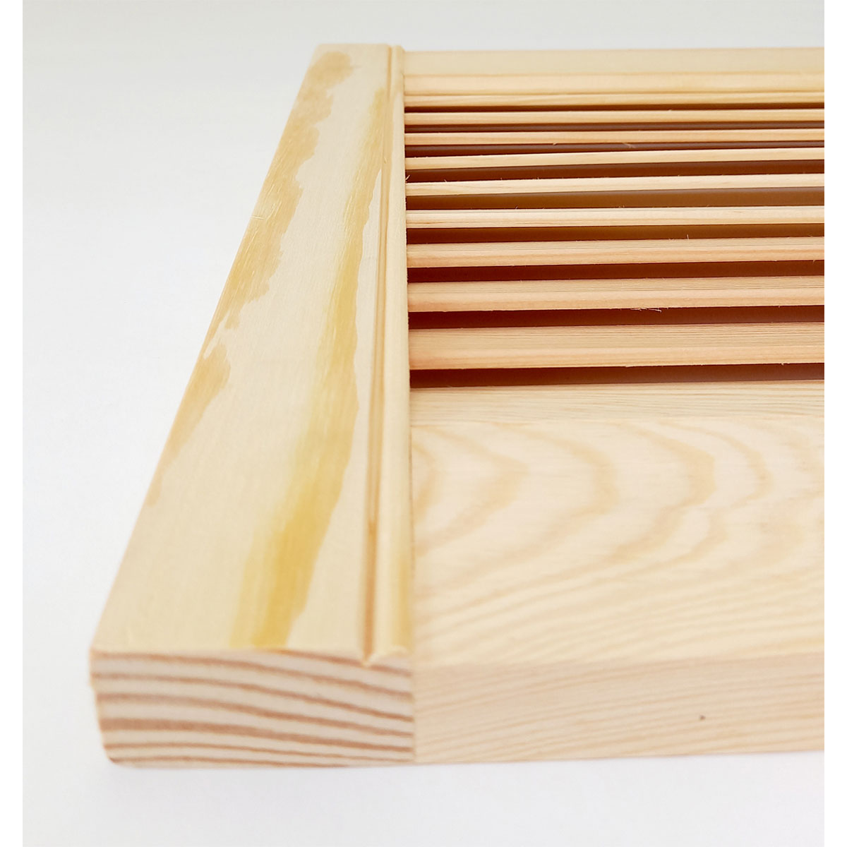 Lamellentür 69,0 x 49,4 x 2 cm Kiefer massiv Bild 3