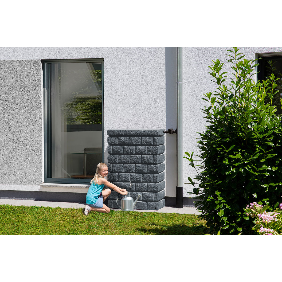 Garantia  Wandtank Rocky Junior  300 Liter dark granite Bild 5