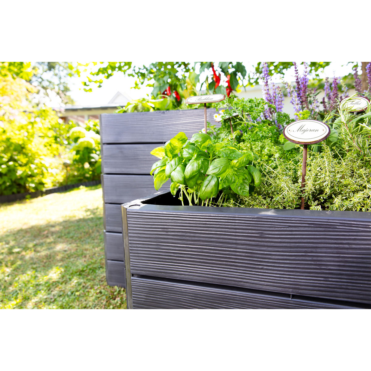 Garantia Hochbeet ERGO VARIO 2 Wood inkl FLORA Bild 6