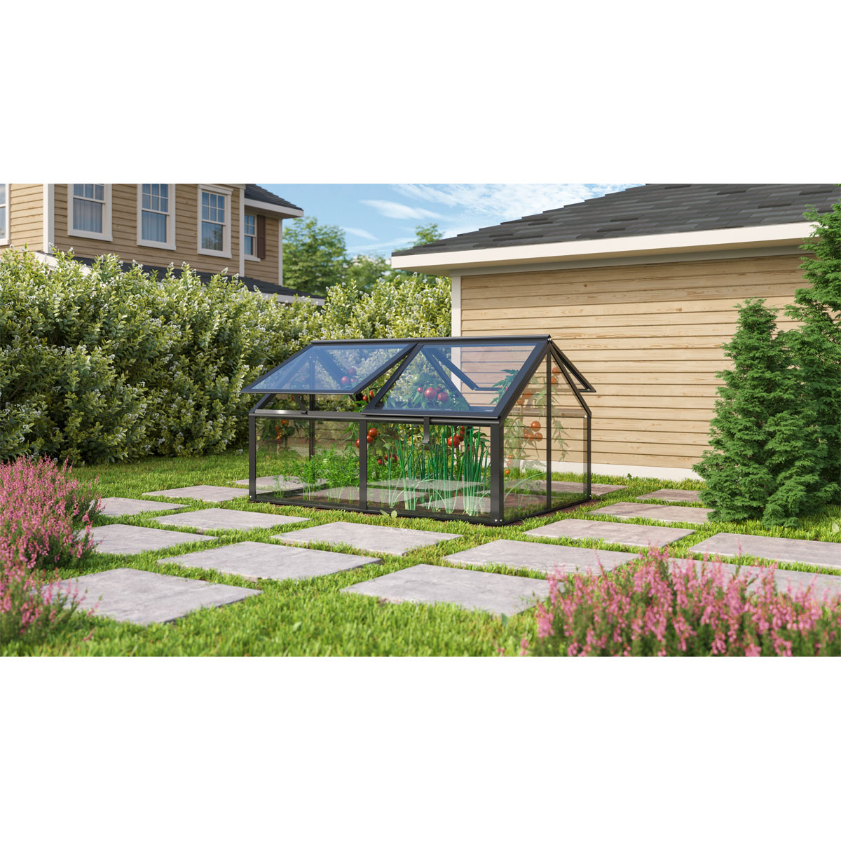 Vitavia  Frühbeet Zola ESG schwarz