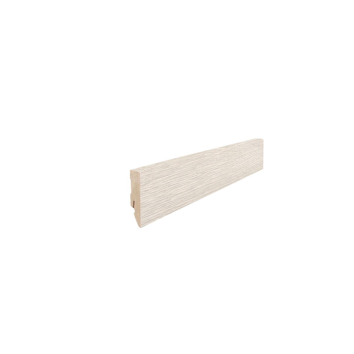 Living by Haro Sockelleiste Eiche Breda hellgrau foliert 16 x 58 x 2200 mm