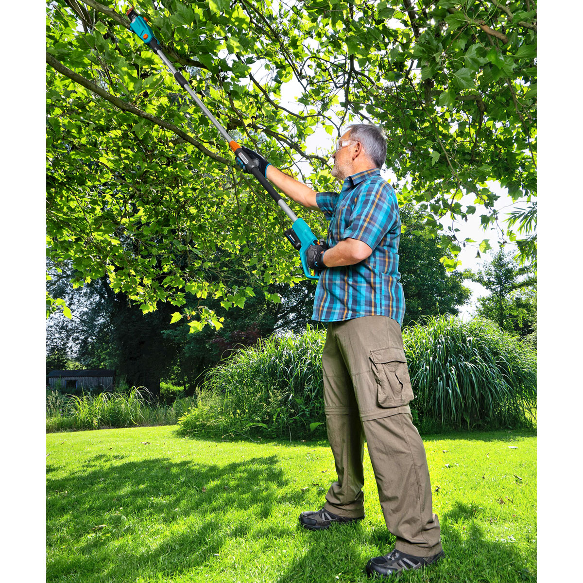 Gardena  Akku-Teleskop-Hochentaster TCS 20/18V P4A Solo ohne Akku Bild 5