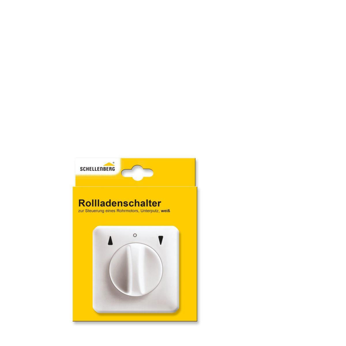 Schellenberg Tast-Rast-Drehschalter Unterputz weiß Bild 2