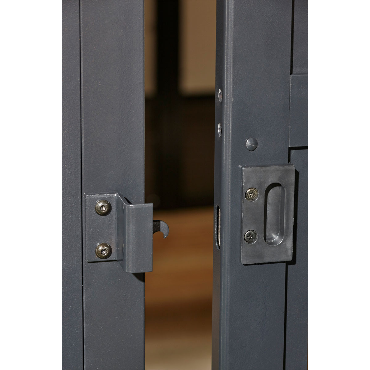 Sojag Pavillon Kaltwintergarten Charleston 1215 383,6x488,6x280,89cm Anthrazit Bild 9