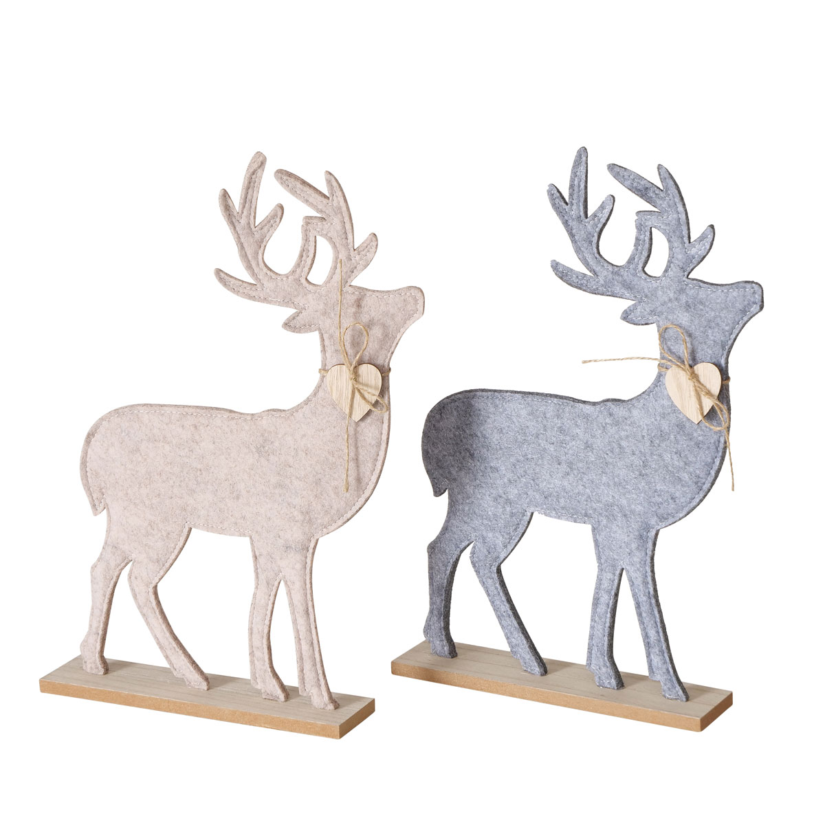 Figur Maxim Hirsch 25x5x35 beige Bild 2