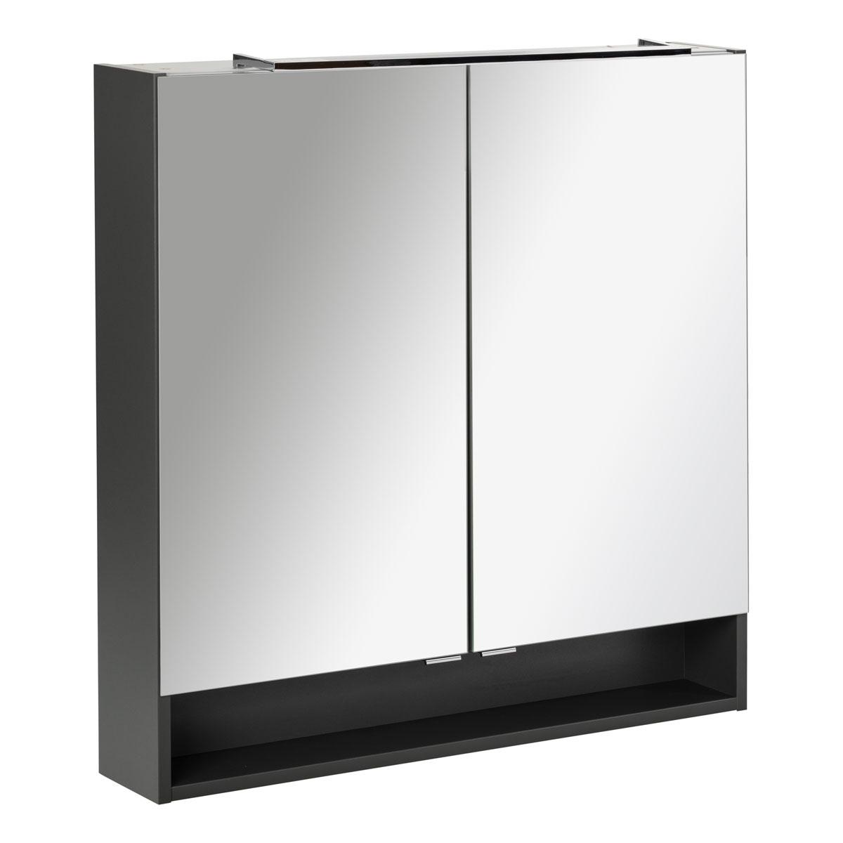 Fackelmann  Spiegelschrank LUNA 800 x 793 x 153 mm anthrazit