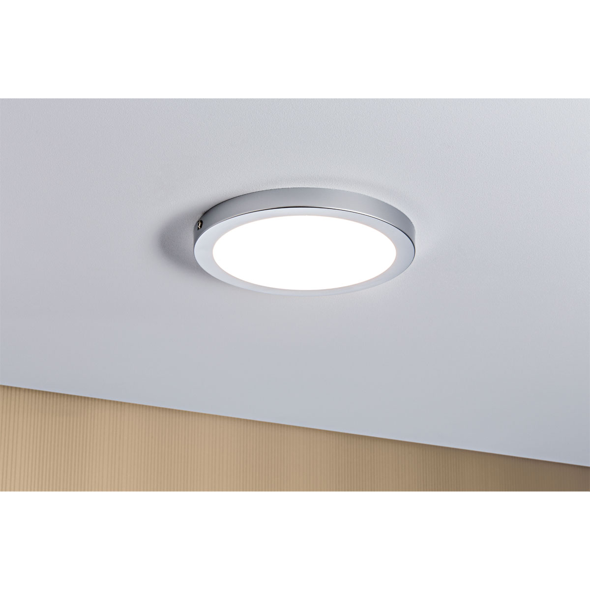 Paulmann LED-Panel Atria 15 Watt LED chrom matt rund Bild 3