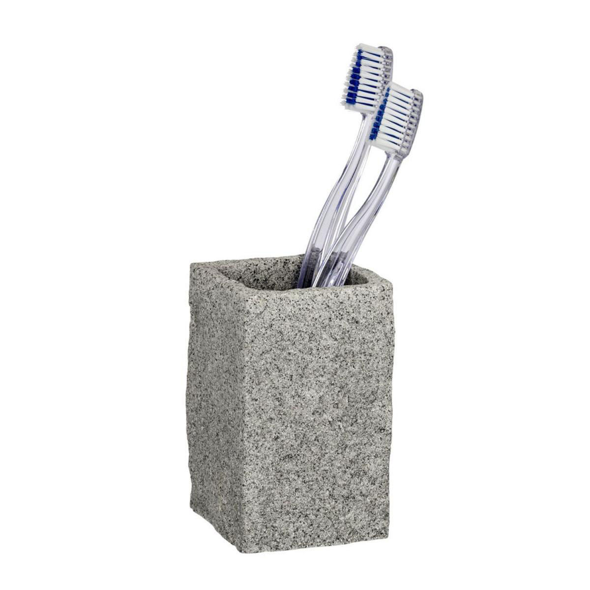Wenko Zahnputzbecher Granit Bild 1