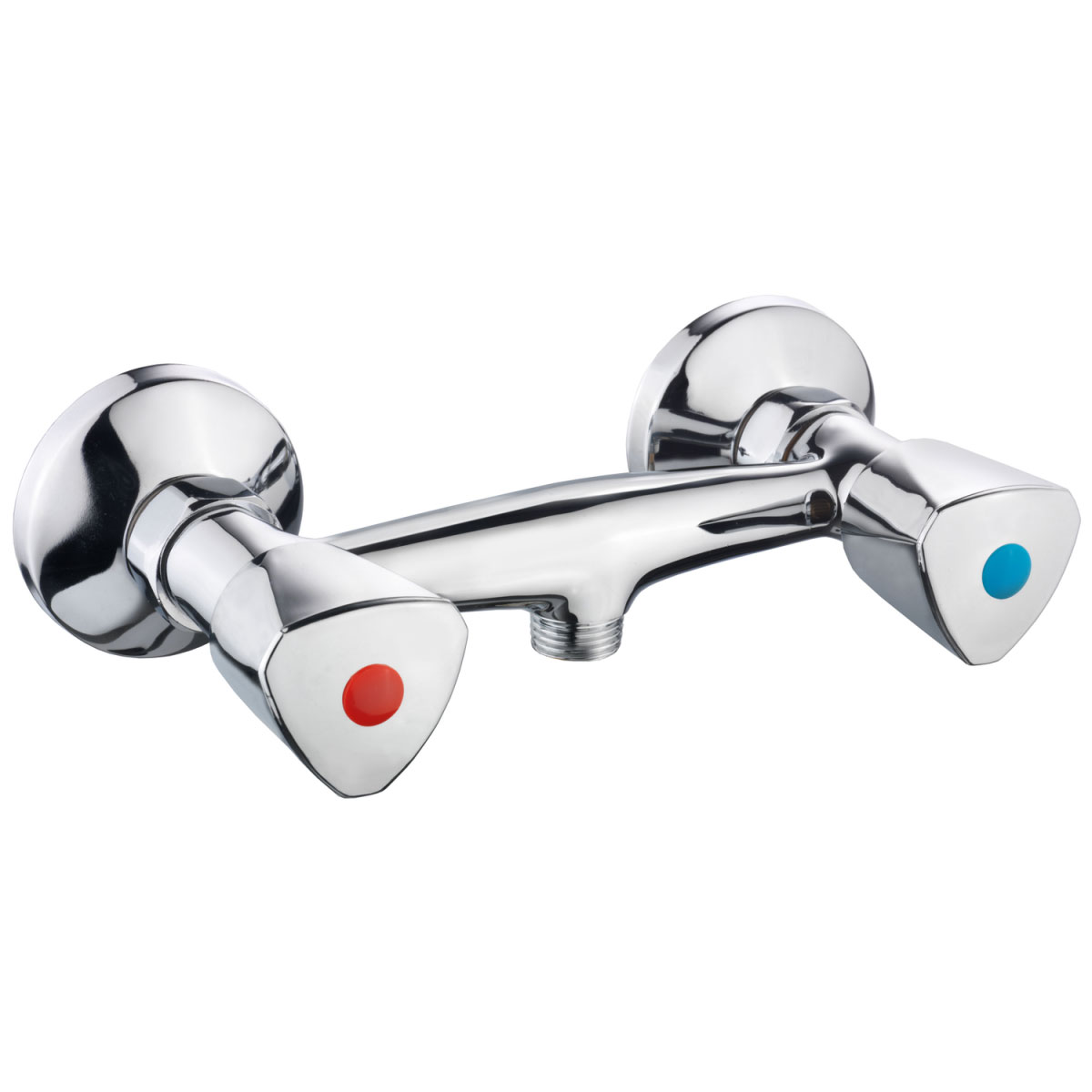 Cornat Duscharmatur Lisa 2-Griff chrom