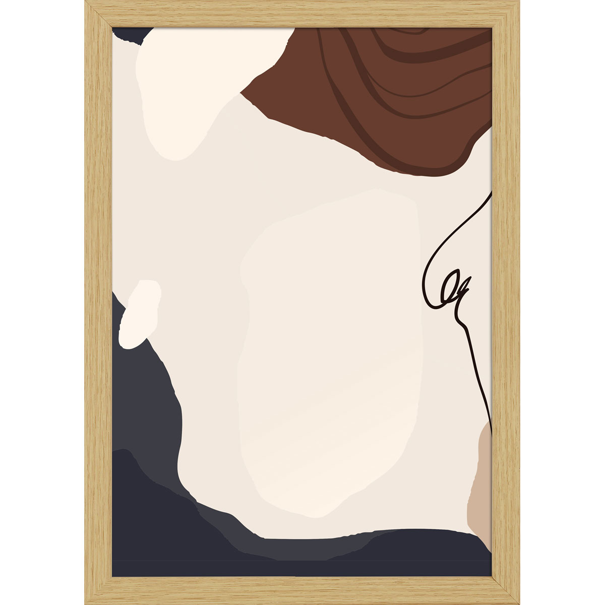 Bilderrahmen Madrid 21x30 cm natur