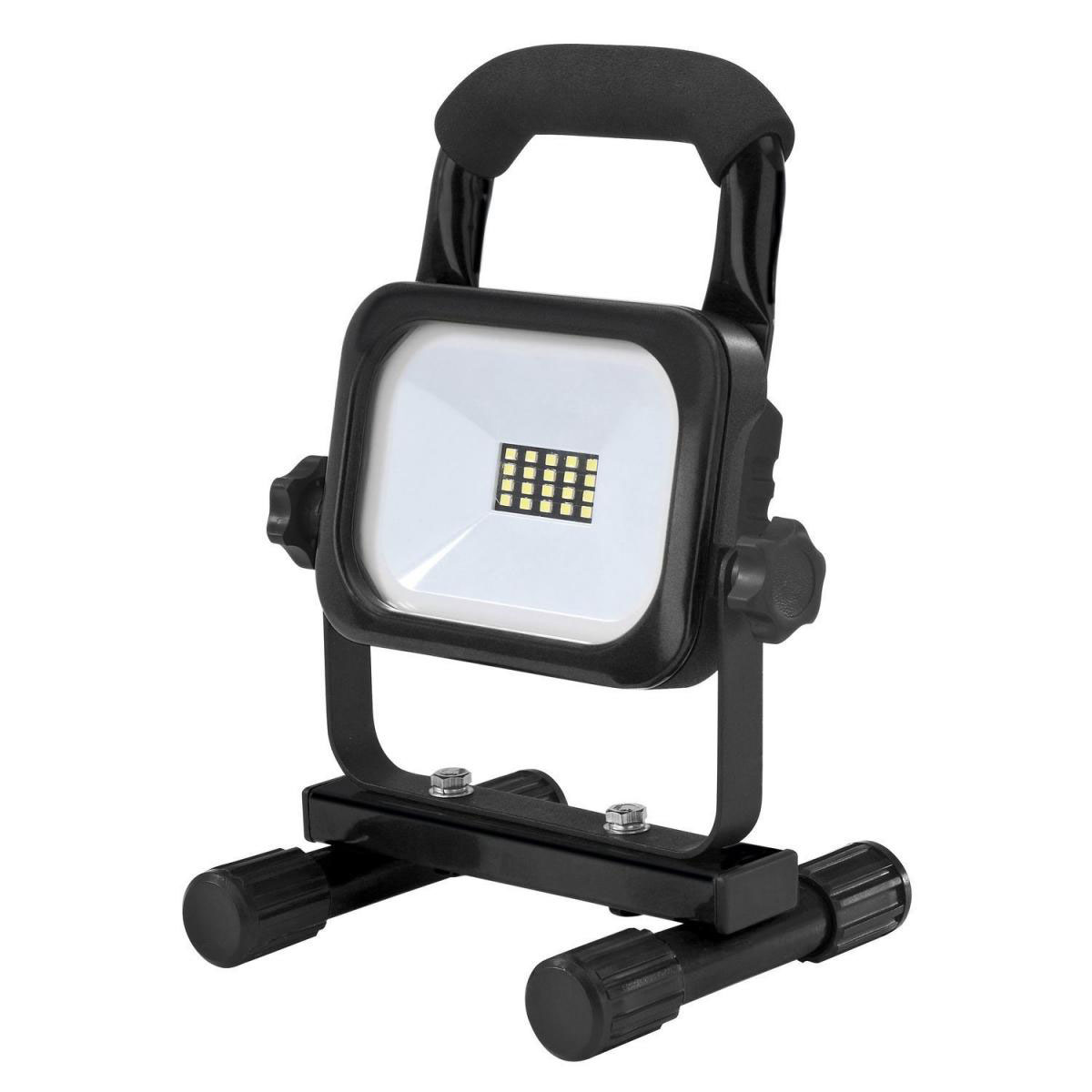 Unitec LED Akku-Strahler 10W 800lm schwarz