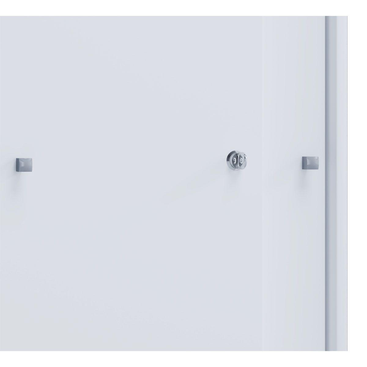 Büroschrank Lona XL mit Schiebetüren weiß Bild 2