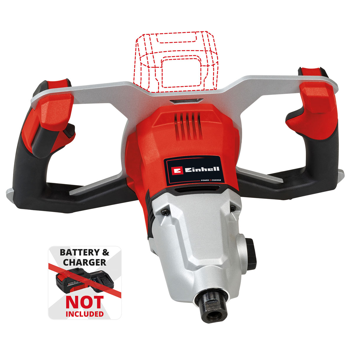 Einhell  Akku-Farb-/Mörtelrührer TP-MX 18-2 Li BL - Solo Bild 1
