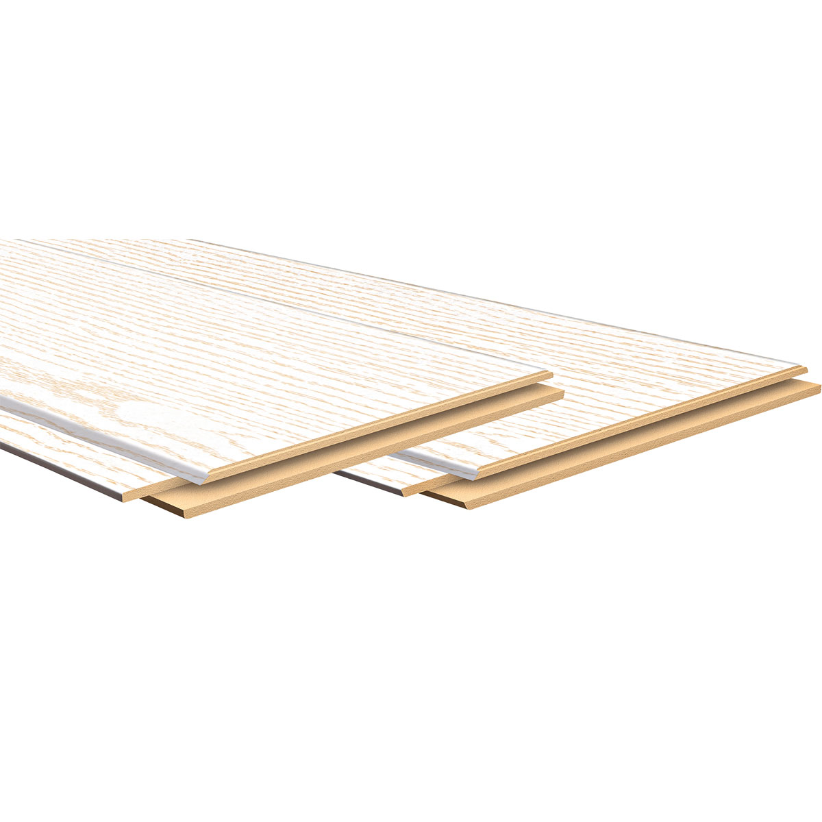 Paneel Basic Eiche weiß 260 x 15,4 cm Bild 2