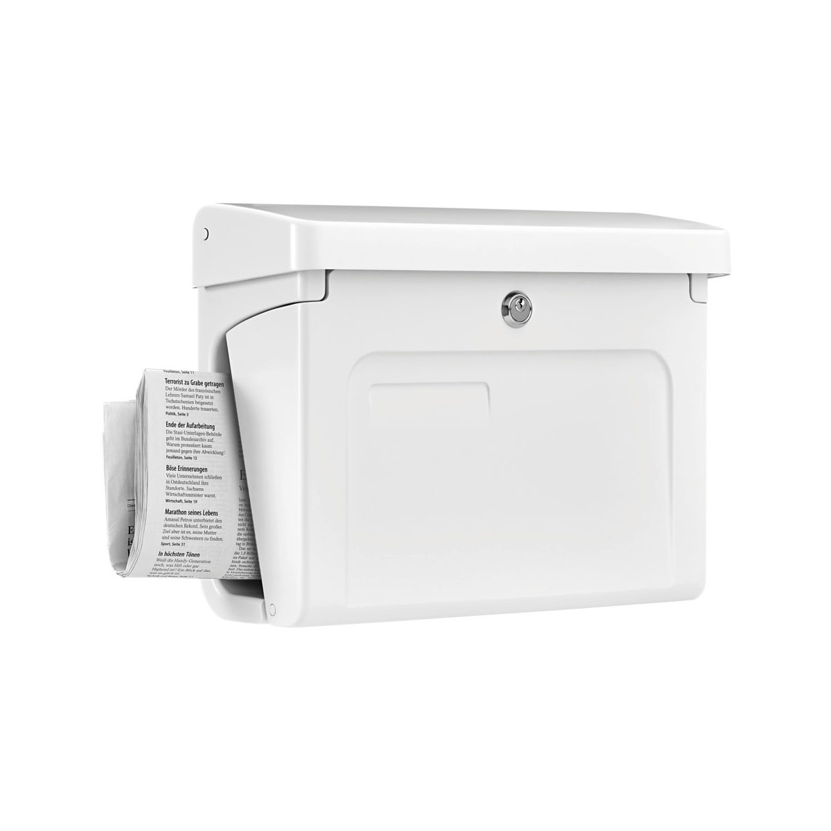 Burg Wächter Briefkasten Fehmarn weiß Bild 4