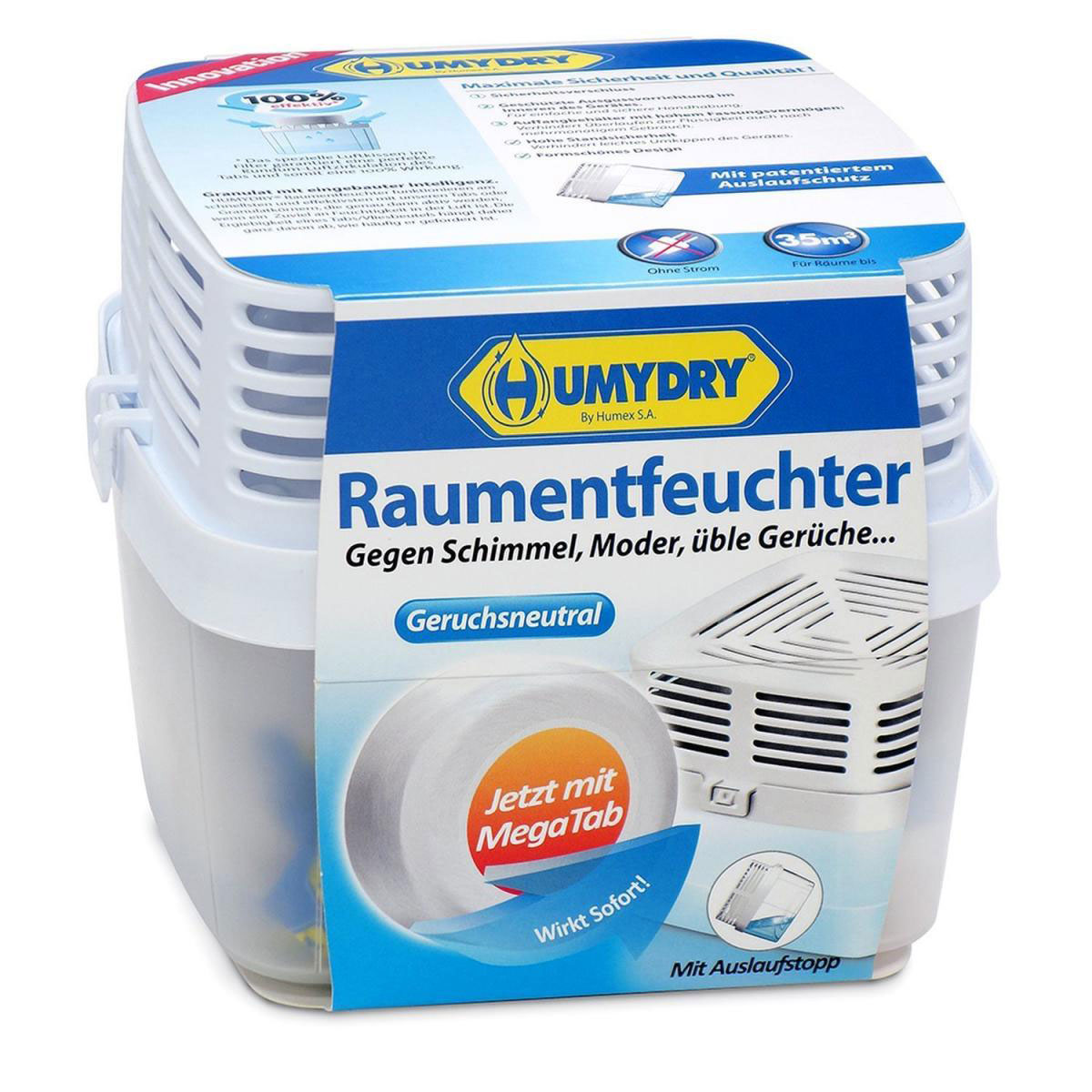 Humydry Raumentfeuchter Premium Tab geruchsneutral Humydry Raumentfeuchter Premium Tab geruchsneutral