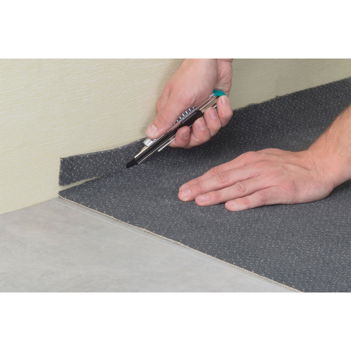 Wolfcraft  Metall-Abbrechklingen-Messer 18 mm schwarze Klinge Profi-Sharp Bild 7