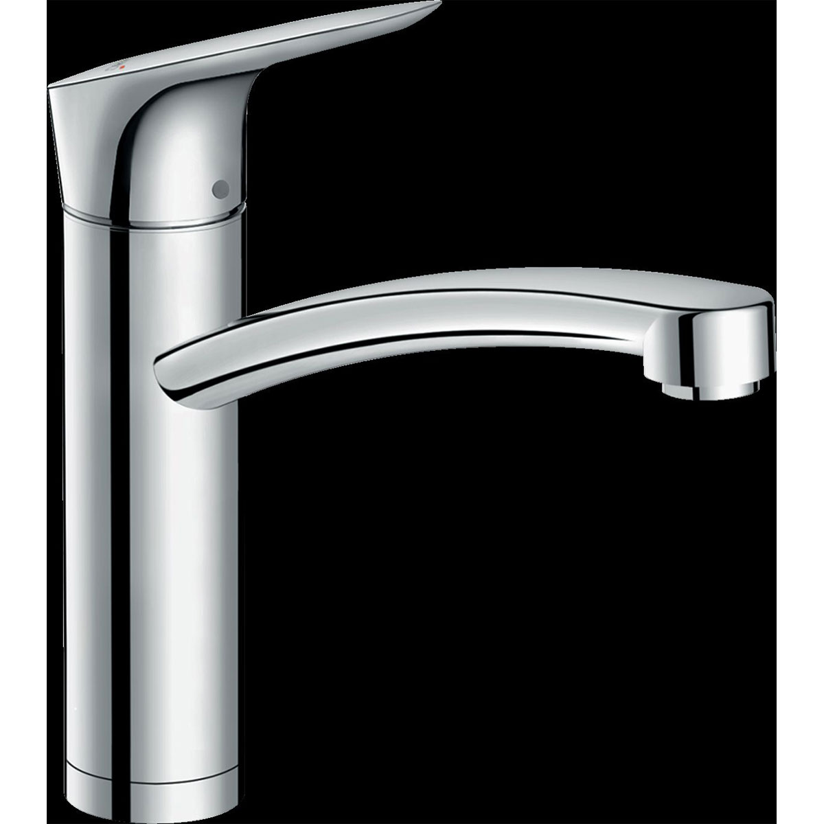 Hansgrohe Einhebel-Küchenmischer 160 Logis M31 Vorfenstermontage 1 Strahlart Chrom