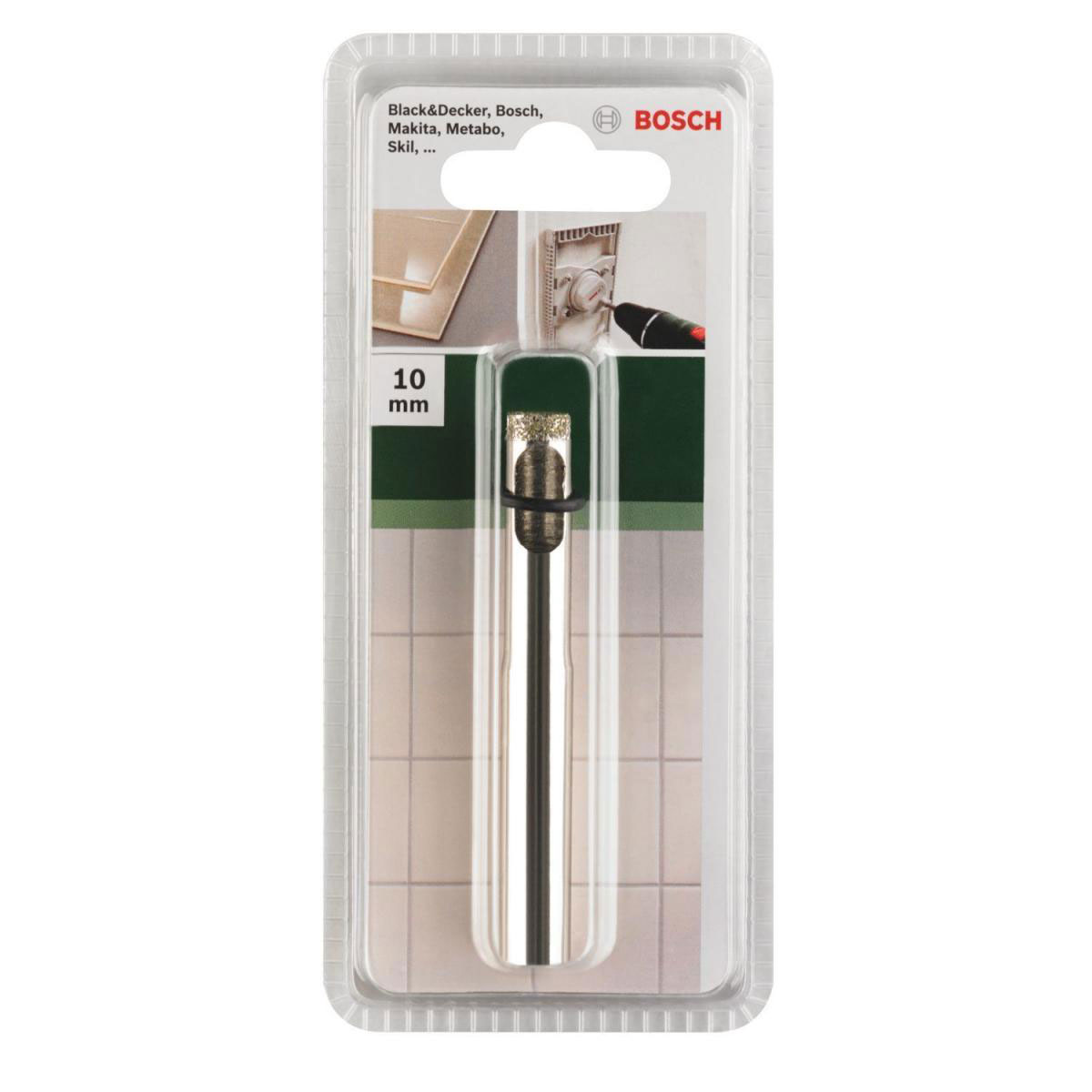 Bosch  DIY Diamantbohrer 10 mm Keramik Durchmesser 10 mm Bild 2