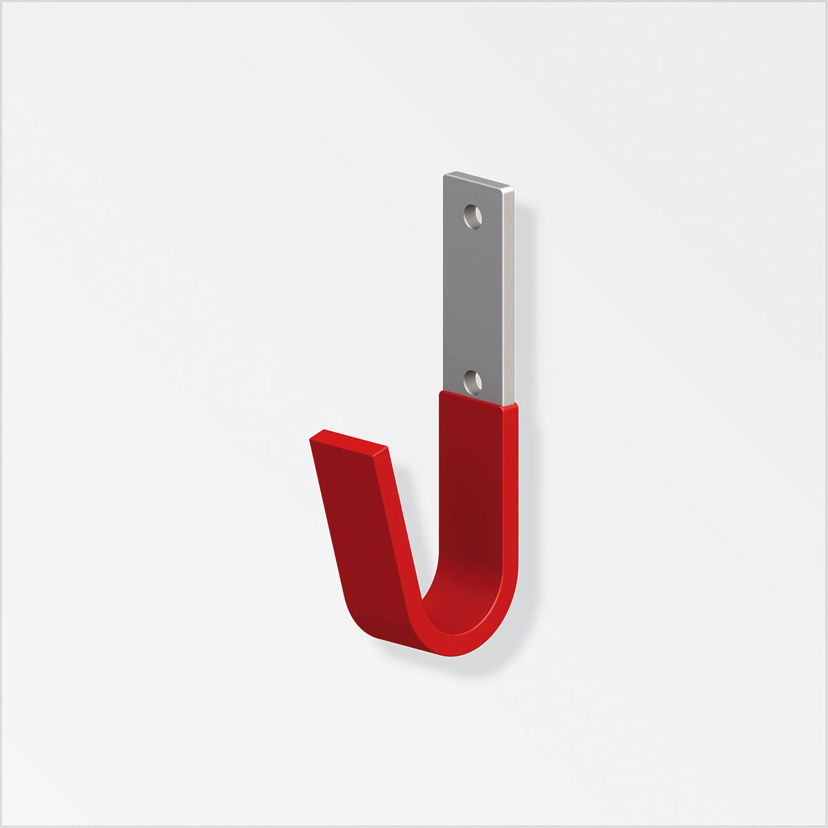 MyTool Unihaken 82 x 35 mm verzinkt gummiert rot Bild 1