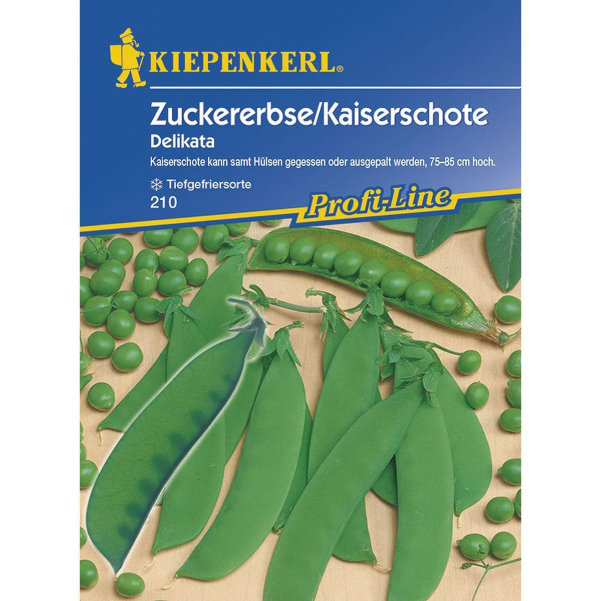 Kiepenkerl Zuckererbsen Delikata Profi-Line Bild 1