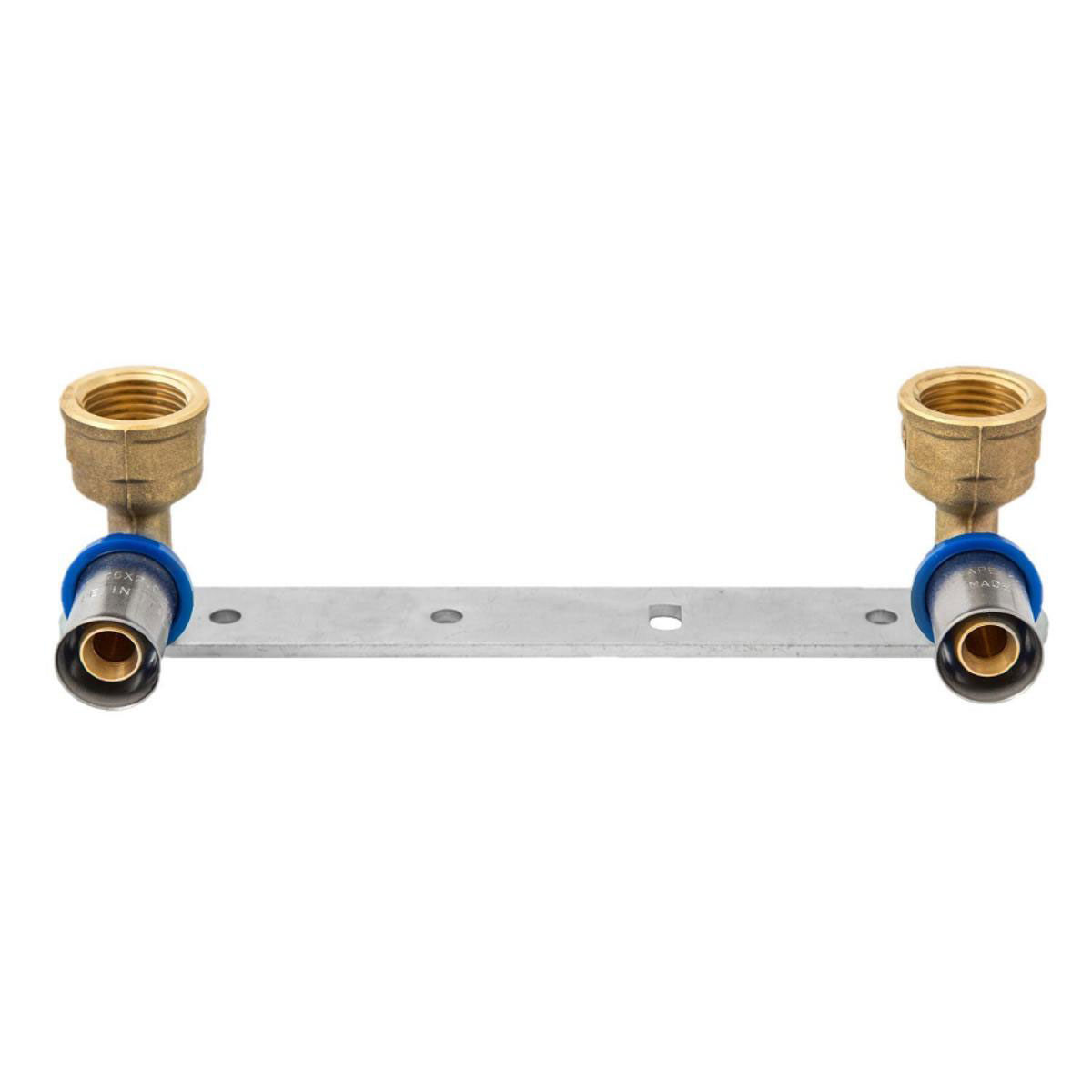 Kirchhoff Montageschiene Pressfitting für Mehrschicht-Verbundrohr 16 mmx1/2"IG