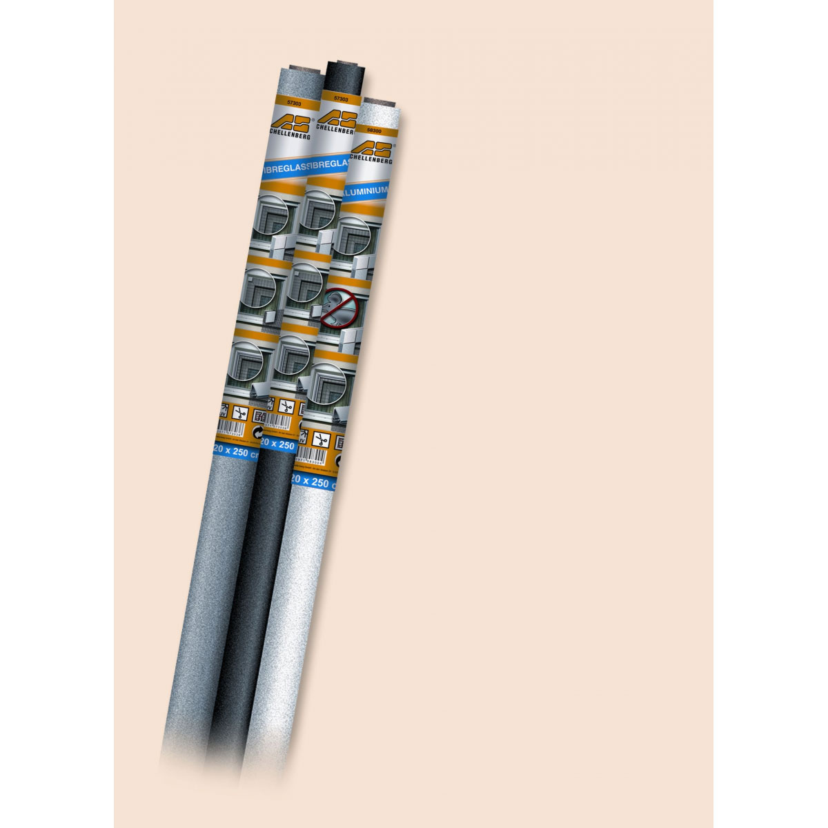 Schellenberg Fliegengitter 100 x 250 cm SB-Rolle Schellenberg Fliegengitter 100 x 250 cm SB-Rolle