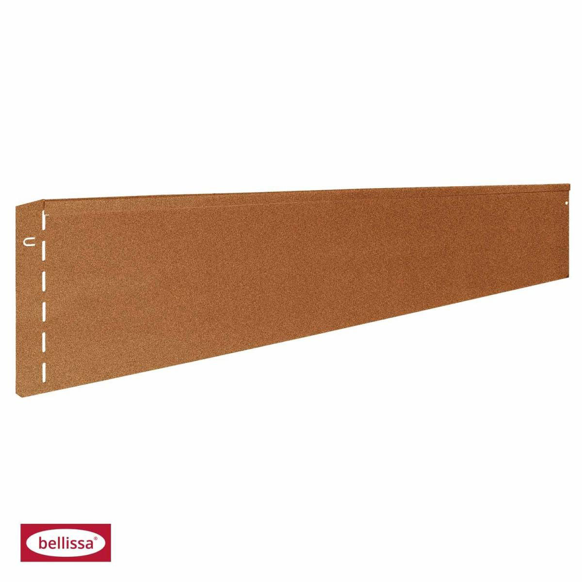 Rasenkante Corten 118 x 20 cm Bild 1