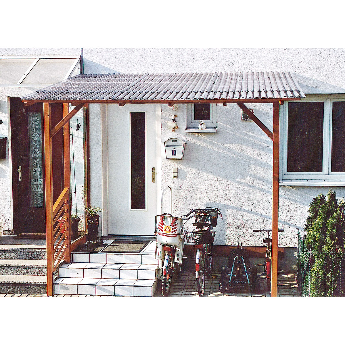 PVC Wellplatte Trapez klar 200 x 90 cm Bild 5