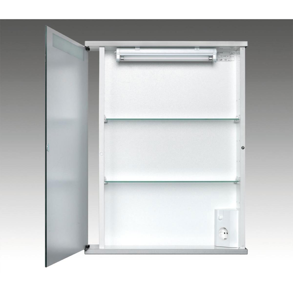 Jokey Leucht-Spiegelschrank Cento Front aluoptik Bild 2