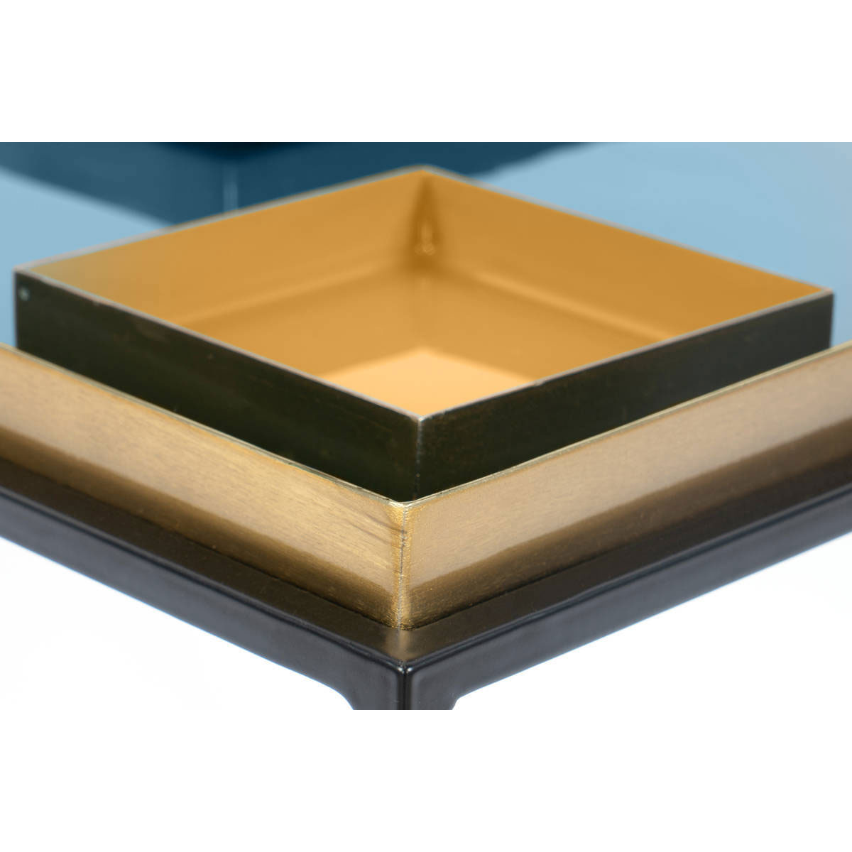 Beistelltisch „Famosa 260“, blau/grau/orange Bild 3