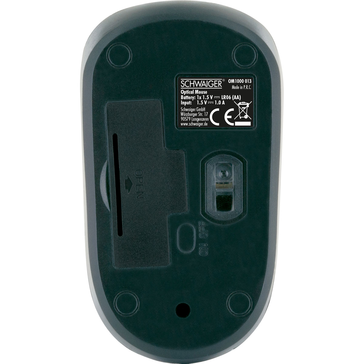 Schwaiger  PC Funkmaus schwarz Bild 5