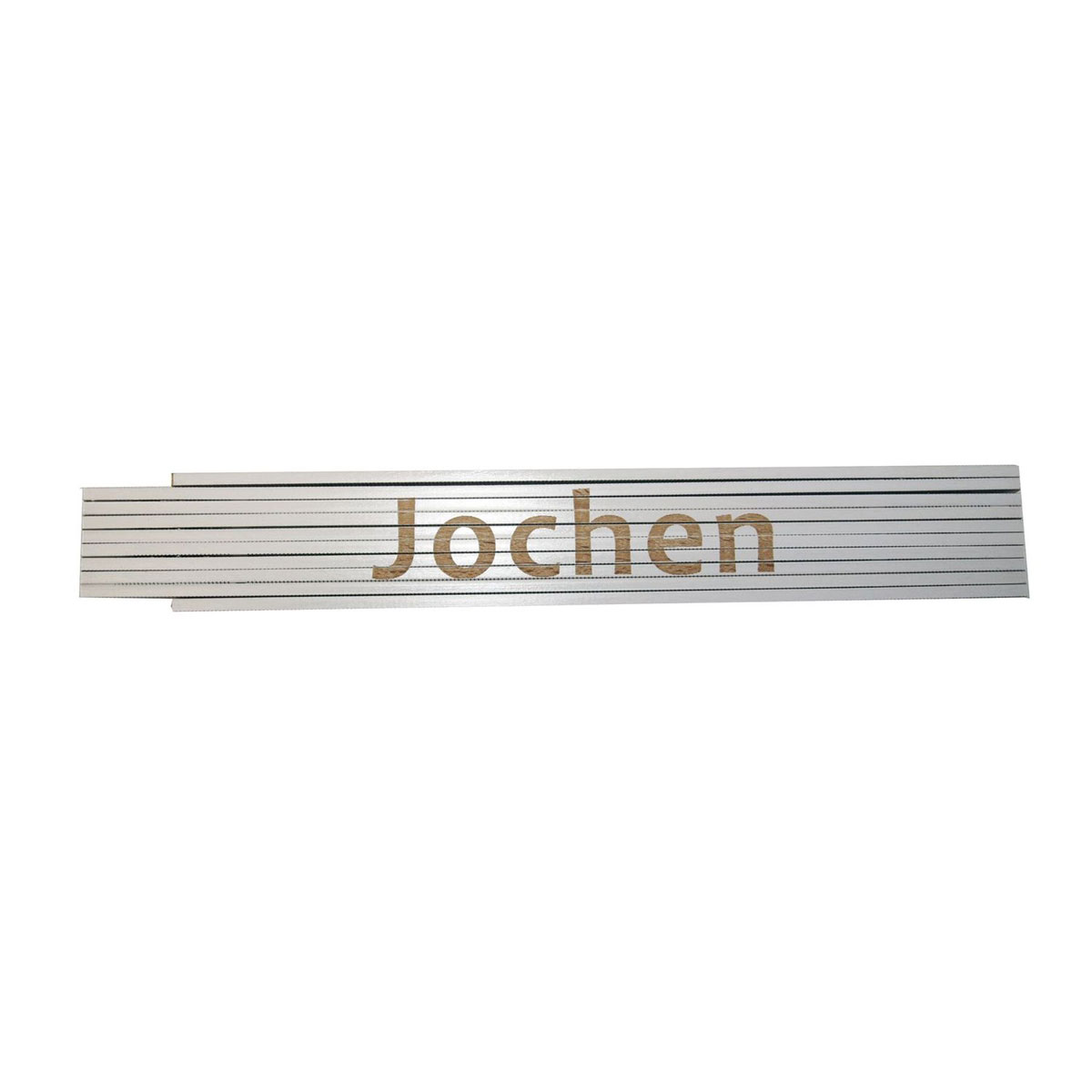 Meterstab „Jochen“, 2m, weiß