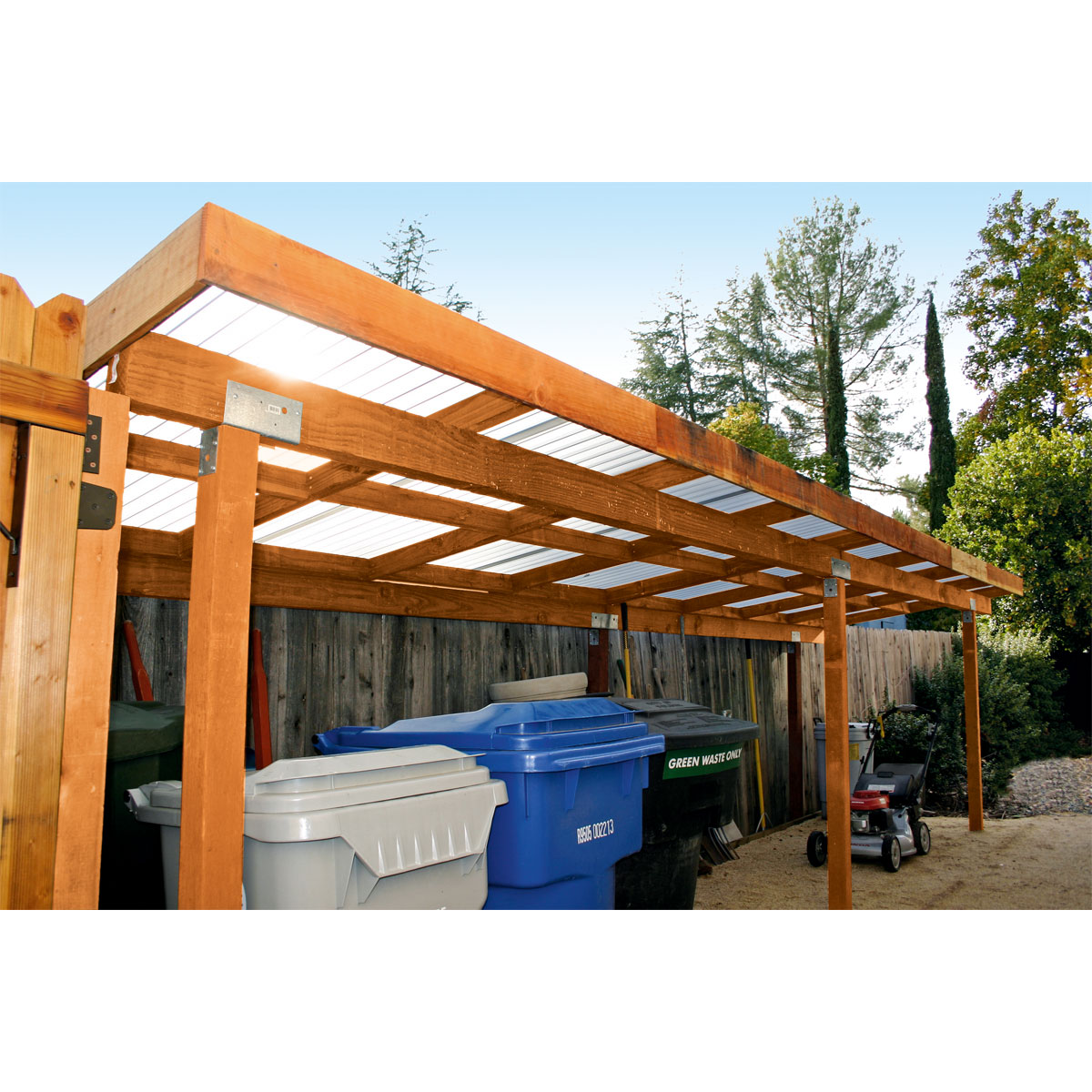 Polyester-Wellrolle natur 5 x 1 m Bild 5