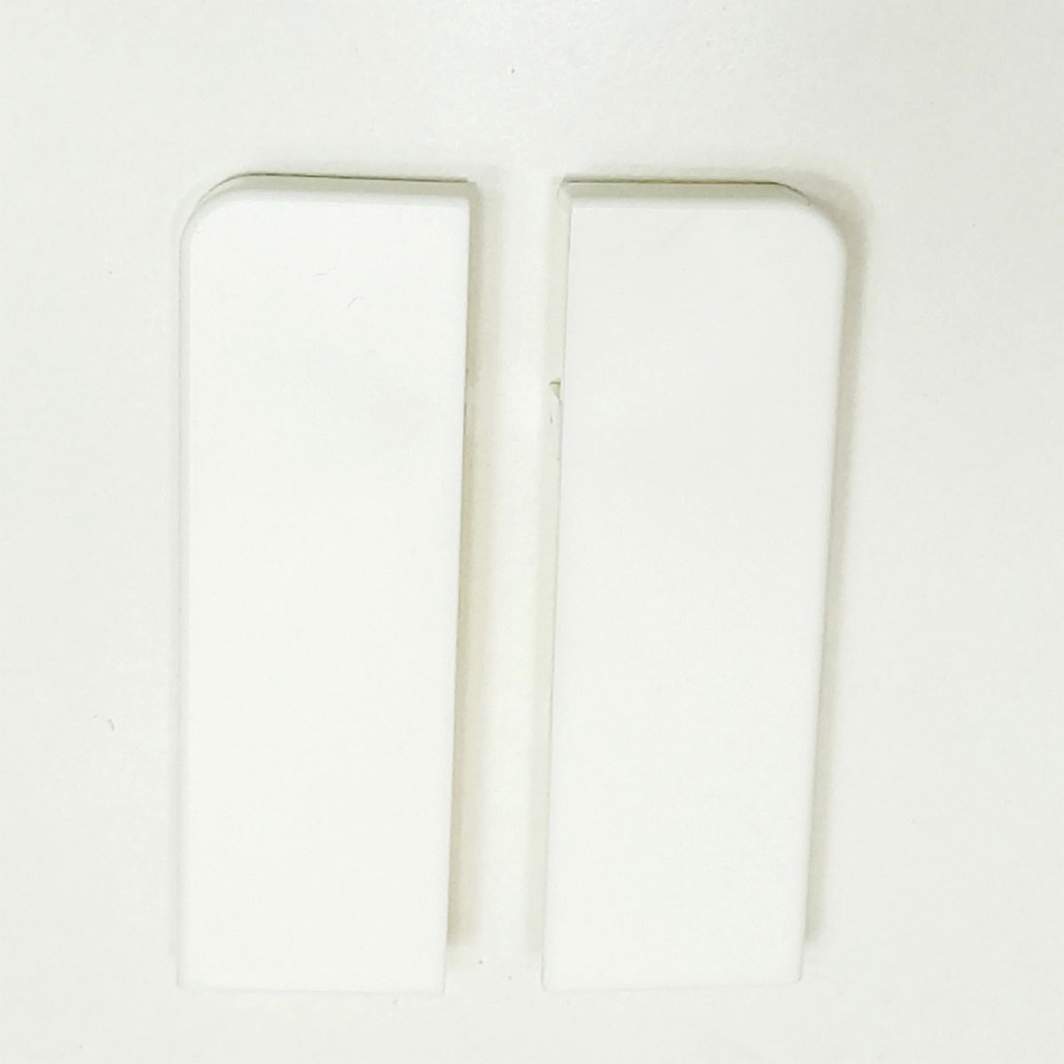 Endkappe Topline weiß 1,8 x 0,7 x 5,8 cm