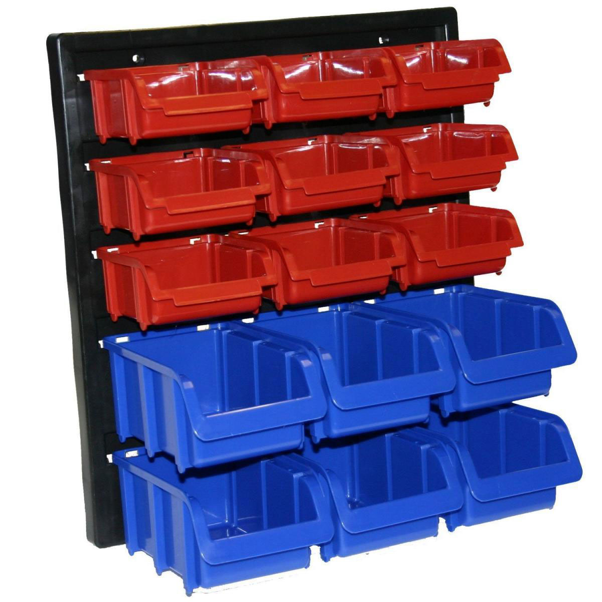 Tood Sichtlagerkasten-Set blau-rot 16-teilig Bild 4