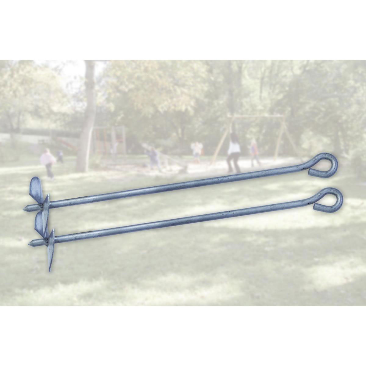 Weka Bodenanker Tabaluga 4-er Set für Spieltürme 816 und Schaukel 816 Weka Bodenanker Tabaluga 4-er Set für Spieltürme 816 und Schaukel 816