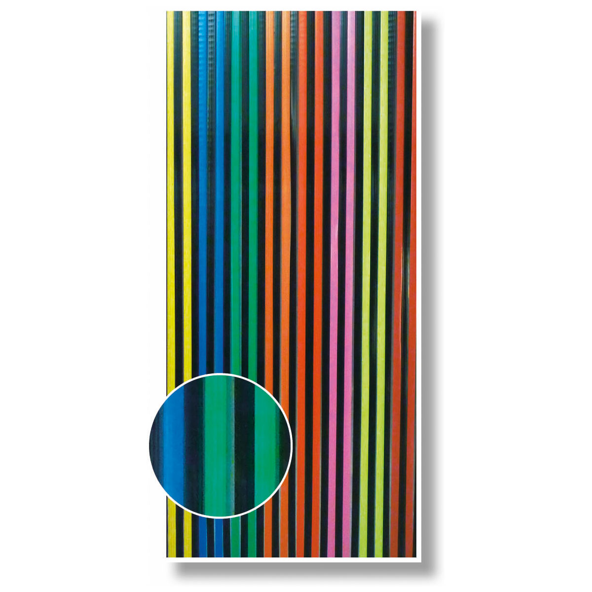 Streifenvorhang Multicolor Bild 4