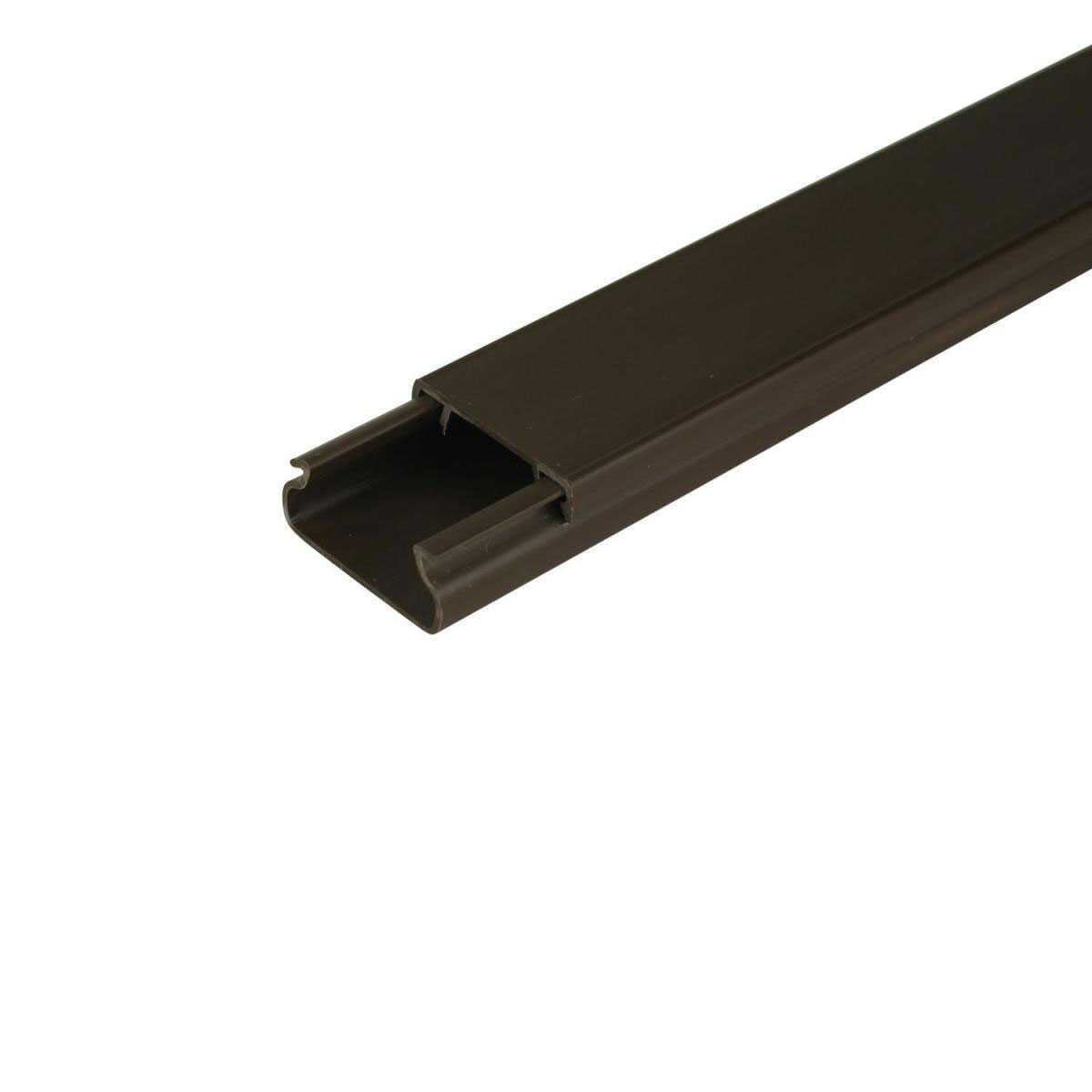 Installationskanal 2m 1,5 x 3 cm eckig braun
