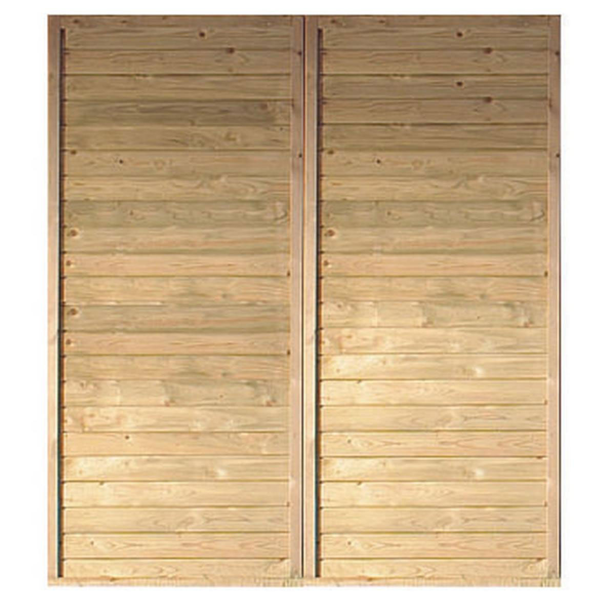 Karibu Seitenwand KDI 1,80 x 2,00 m