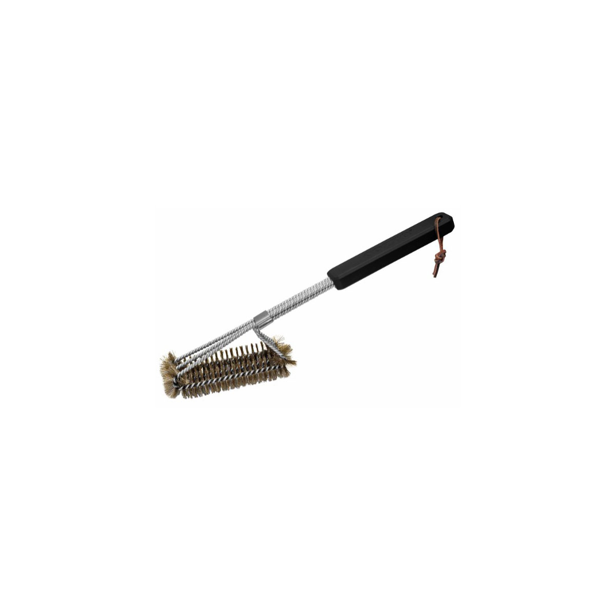 COZZE  Stahlbürste 6 x 3 x 40 cm Stahldraht mit Griff aus Bakelit Bild 1