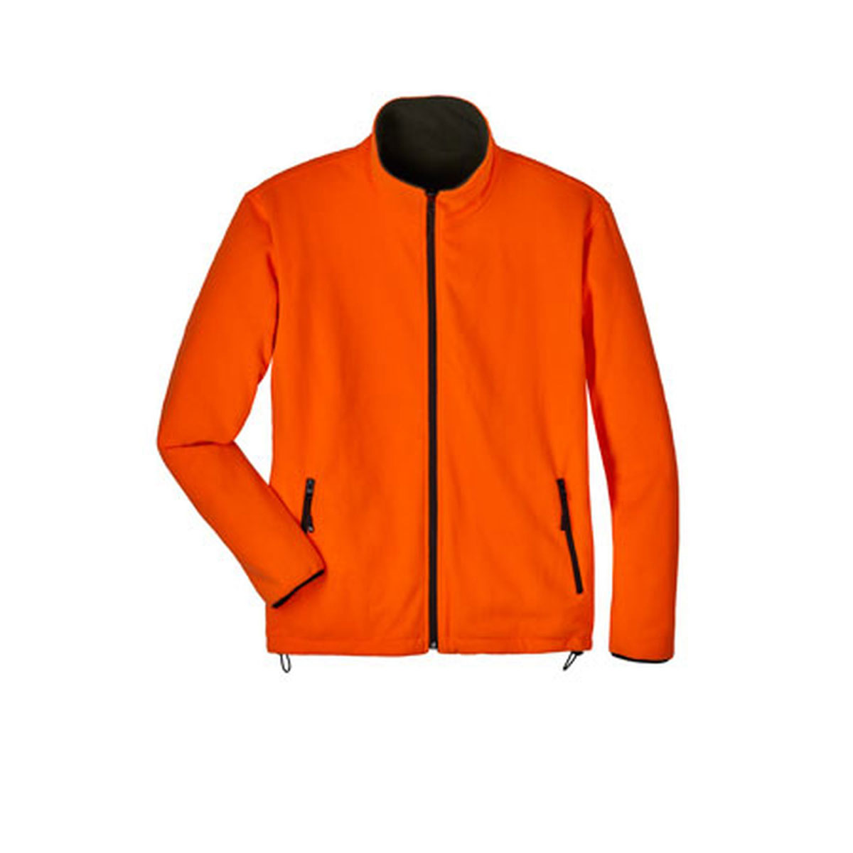 Scheibler Fleece-Wendejacke Ulme oliv-orange Größe XXL