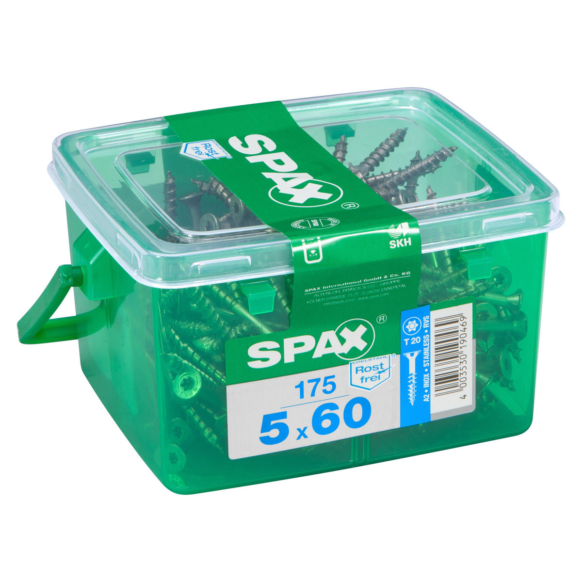 Spax Edelstahlschrauben Senkkopf 5x HKB 175 Stück Bild 2