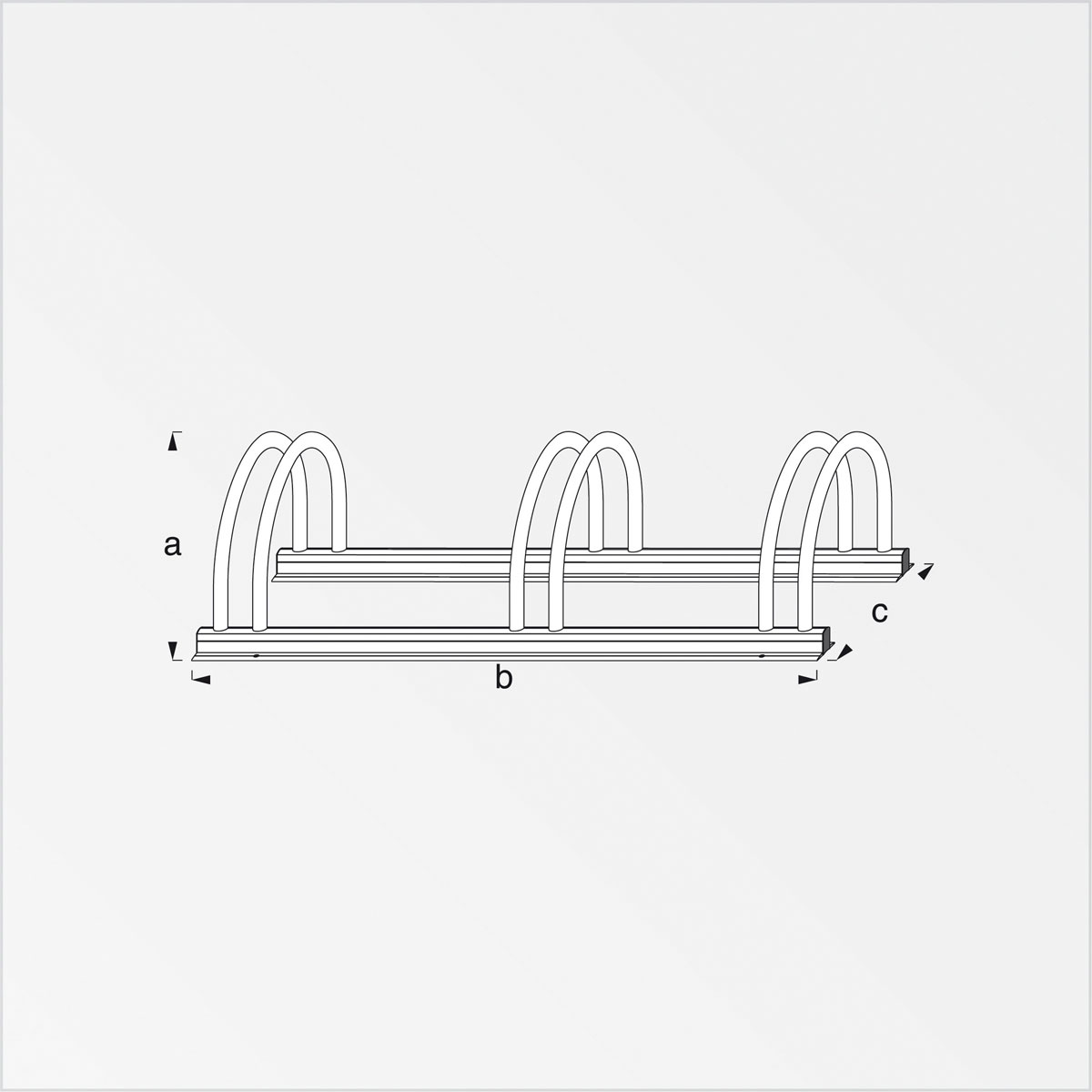 MyTool Fahrradständer 3-fach starr Bild 2