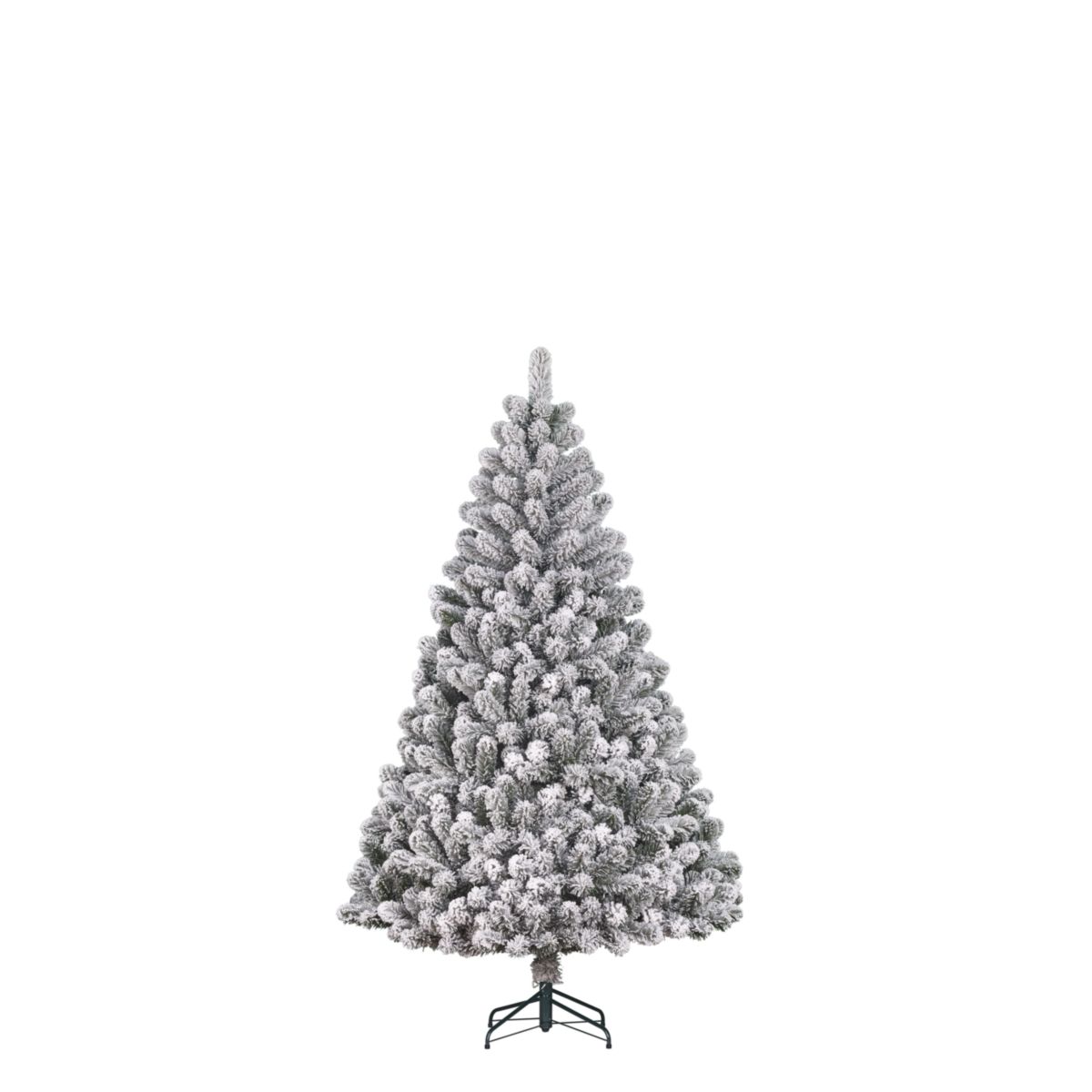 Charlton Weihnachtsbaum grün mit Schneeeffekt 155x91 cm