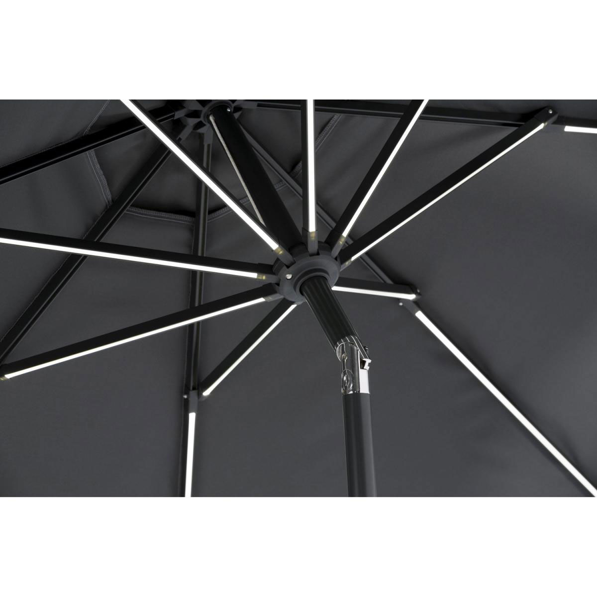 Schneider Schirme LED-Schirm Blacklight 270/8 anthrazit Bild 4